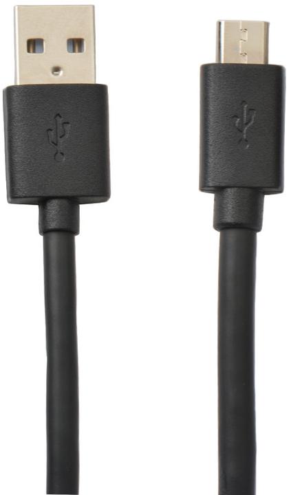 Actual product image Cirafon SYNC/CHARGE CABLE MICRO USB 0.15M - BLACK (0.15 m, USB 2.0)