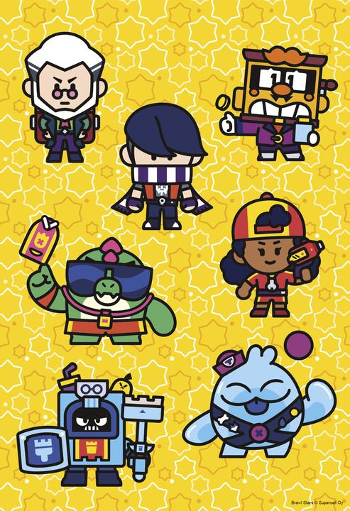 Image du produit Panini Brawl Stars Superbe jeu d'autocollants et de coloriage (Allemand, Panini, 2023)