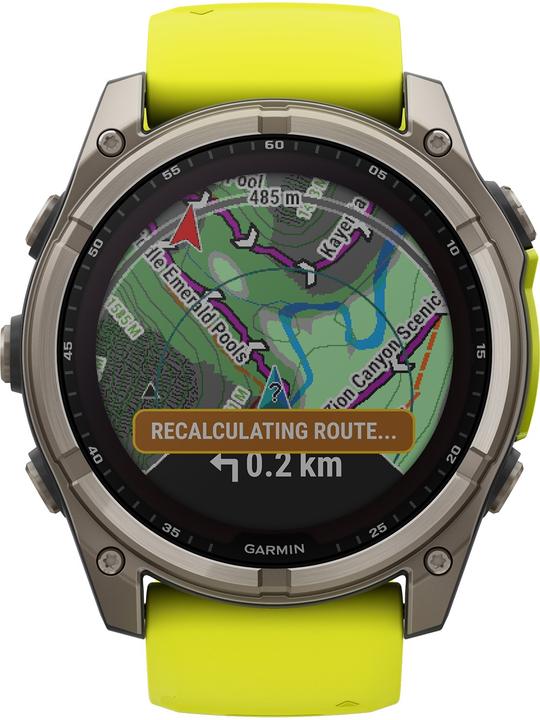 Produktbild Garmin Fenix 8 Solar Sapphire Titan (51 mm)
