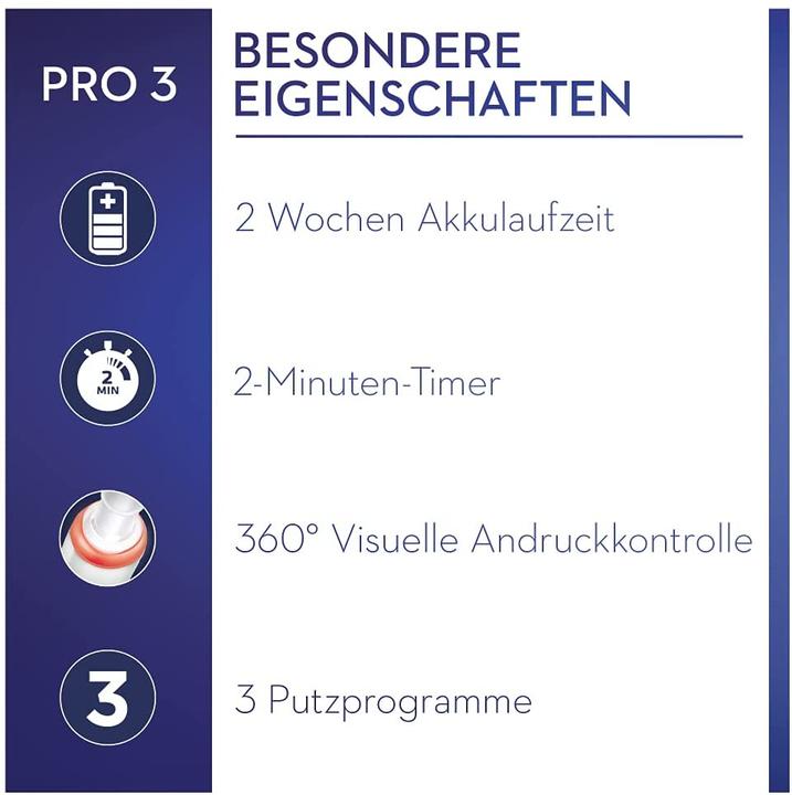 Produktbild Oral-B Pro 3 3000 (Oszillierende Zahnbürste)