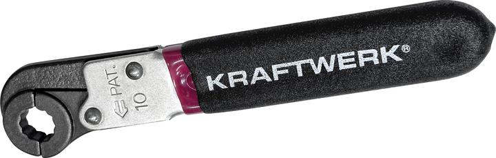 Produktbild Kraftwerk Aufklappbarer Ratschenschlüssel (10 mm)