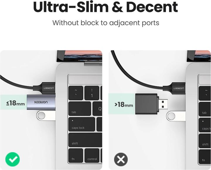 Actual product image Ugreen USB 2.0 to Audio Adapter USB Sound Card Stick (USB)