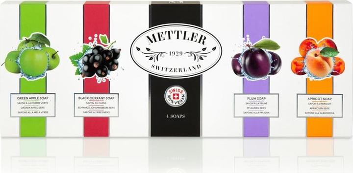 Produktbild Mettler1929 4-Fruchtseifen-Set (Hartseife)