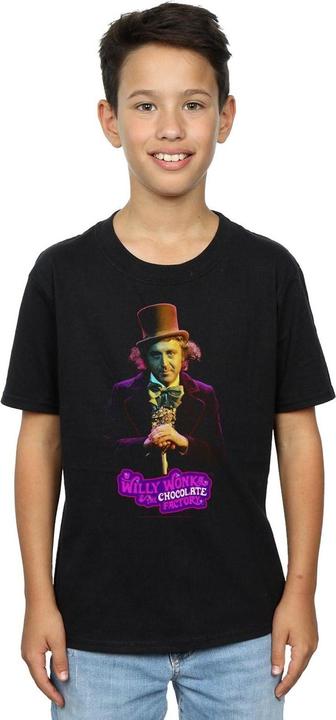 Produktbild Willy Wonka & the Chocolate Factory Dark Pose TShirt Jungen (140, 146)