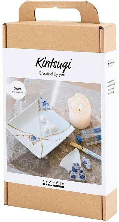 Immagine prodotto Creative - Kreativ Set Kintsugi, Schale, Blau, Gold, Weiss, 1 Pck - ()
