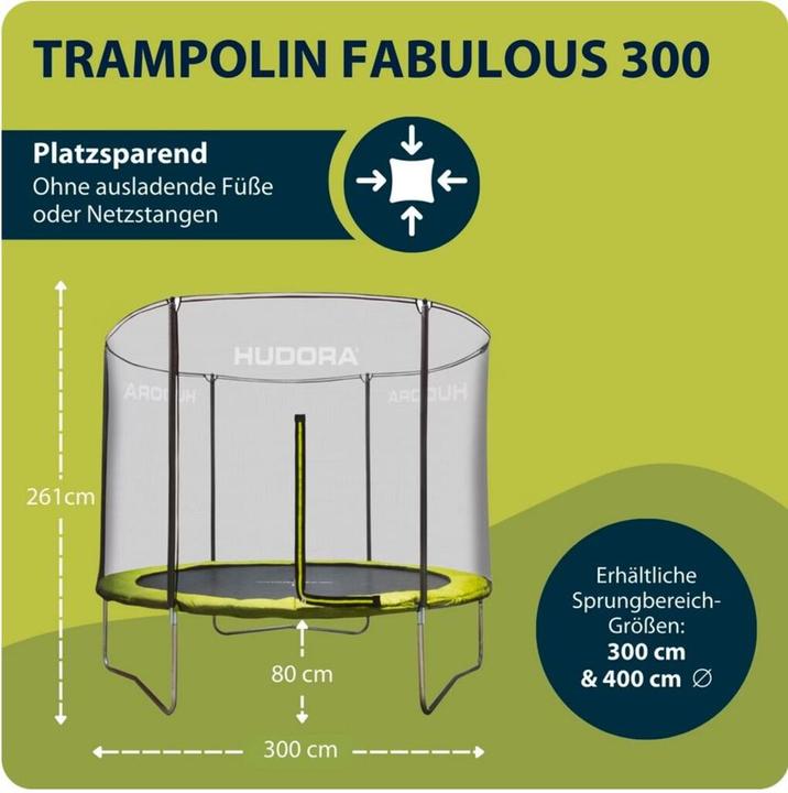 Image du produit Hudora Fabulous 300 (300 cm)