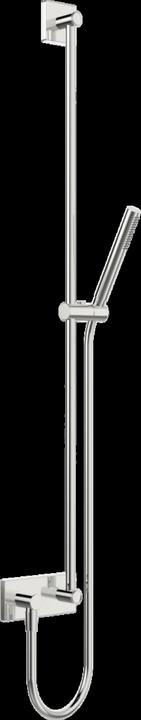 Hansa Hansamatrix Wandstangen-Brausenset, Fertigmontageset, Unterputz, 1100mm, kürzbar, Rosette eck