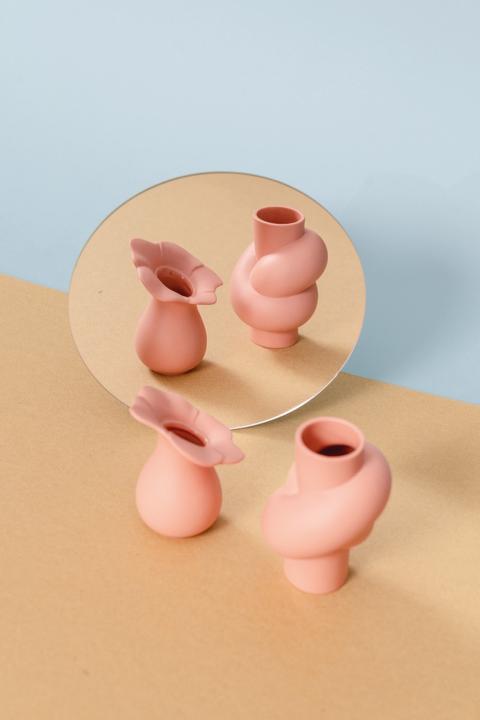 Productafbeelding Rosenthal Node - Koraal - Vaas 10 cm (1 x, 10 cm)
