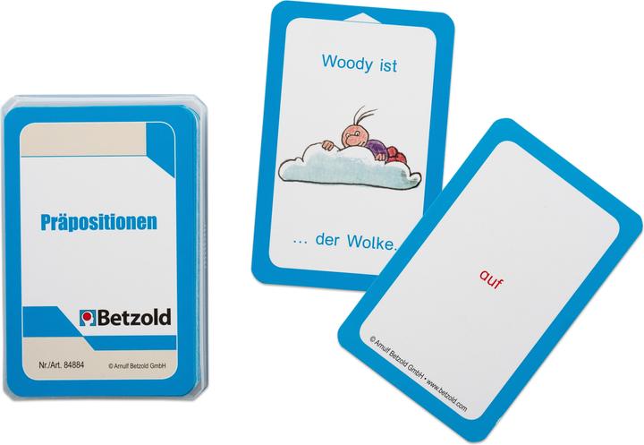 Image du produit Betzold Jeu de cartes vocabulaire de base - pour le cylindre magique (Allemand)