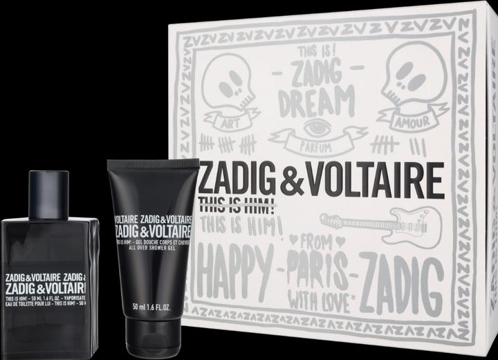 Produktbild Zadig & Voltaire This is Him! Christmas 2023 Eau de Toilette 50 / Shower Gel (Eau de Toilette, 100 ml)