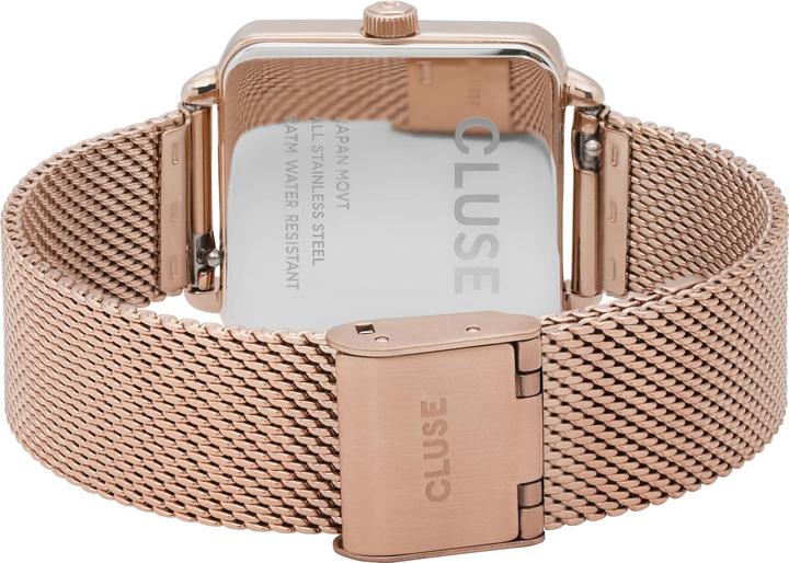 Actual product image Cluse La Tétragone Mesh Rosé (Analogue wristwatch, 28 mm)