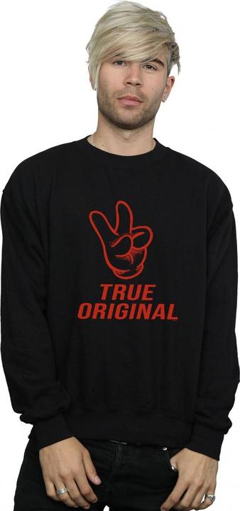 Actual product image Disney Mens Mickey Mouse True Original Sweatshirt (XXL)
