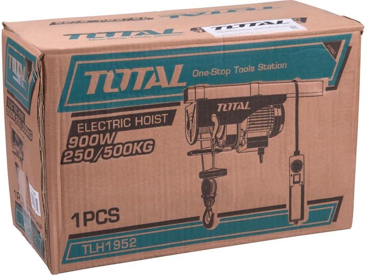 Actual product image Total Electric hoist, 500kg, 900W