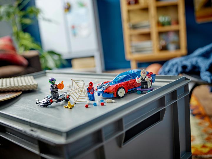 Produktbild LEGO Spider-Mans Rennauto & Venom Green Goblin (76279, LEGO Marvel)