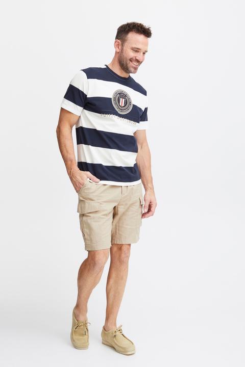 Immagine prodotto FQ1924 FQTom SS t-shirt a righe con stampa logo 21900645 (XXL)
