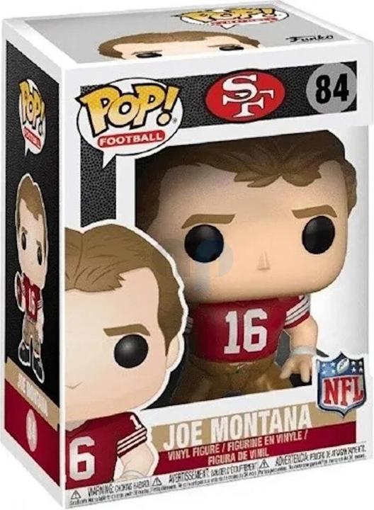 Produktbild Funko NFL POP! Football Vinyl Figurine Joe Montana (San Francisco 49ers) 9 cm