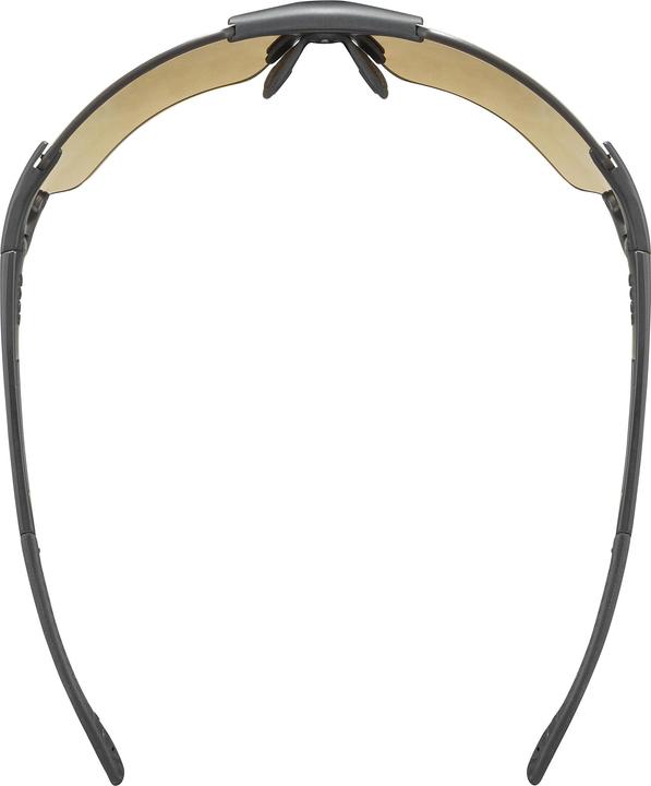 Actual product image Uvex Sports sportstyle 803 race CV V small (Black Mat, colorision variomatic - litemirror red)