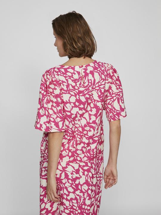 Actual product image Vila Round neck top with short sleeves (34)