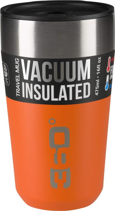 Actual product image 360° degrees Vacuum travel mug Large 475ml (0.48 l)