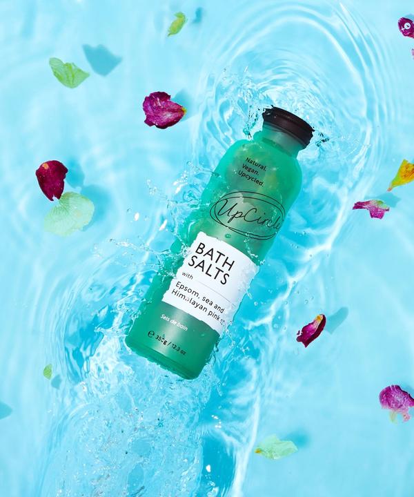 Produktbild UpCircle Badesalze mit Epsom und Himalaya -rosa Salz (Badesalz)