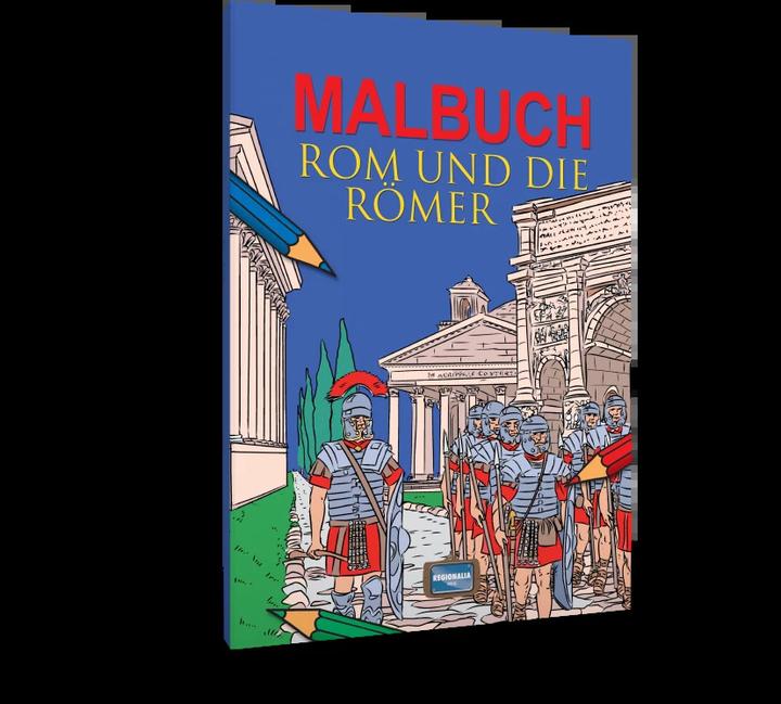 Actual product image Coloring book Rome and the Romans