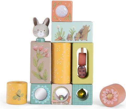 Produktbild Moulin Roty Aktivitäten Würfel, Trois petits lapins