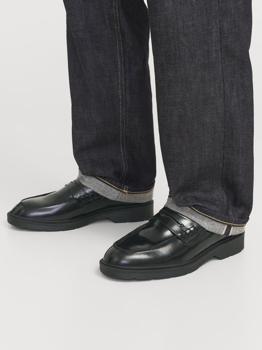 Actual product image Jack & Jones Jfwdax Leather Loafer Styd Ln (41)