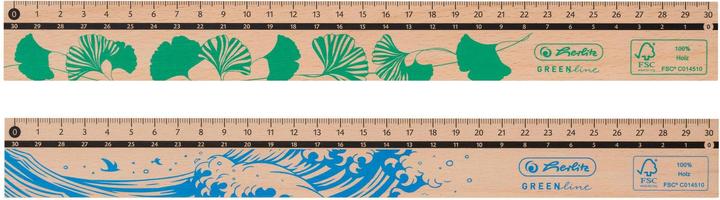 Actual product image Herlitz Ruler GREENline 30 cm (300 mm)