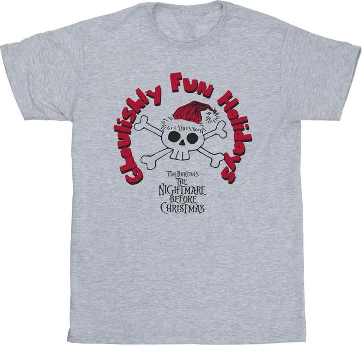 Produktbild Disney The Nightmare Before Christmas Ghouishly Fun Holidays TShirt (XL)