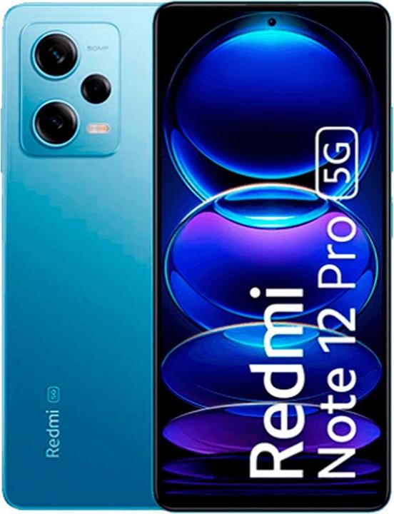 Produktbild Xiaomi Redmi Note 12 Pro (256 GB, Sky Blue, 6.67", Dual SIM, 50 Mpx, 5G)
