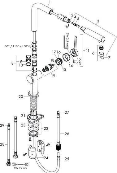Immagine prodotto hansgrohe Küchenarmatur