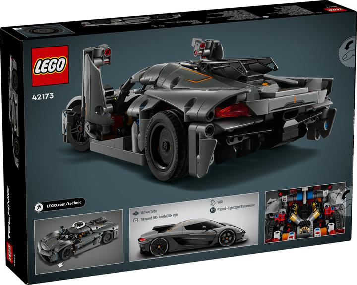 Actual product image LEGO Koenigsegg Jesko Absolut super sports car (42173, LEGO Technic)