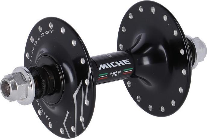 Image du produit Miche Primato Pista Moyeux à haute bride Avant (Noir/32H)