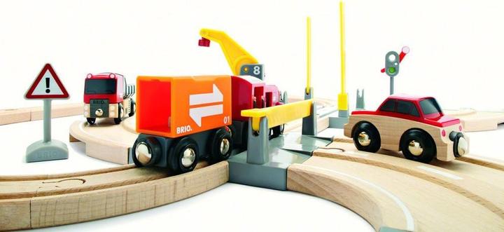 Produktbild Brio Strassen und Schienen Kran Set
