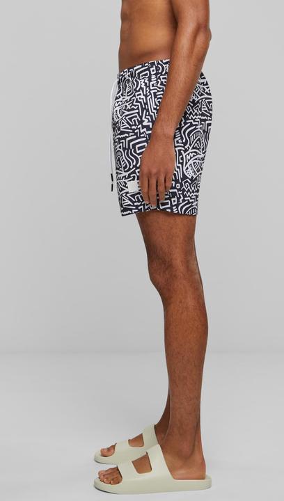 Produktbild Urban Classics Pattern Swim Shorts (L)