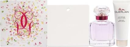 Actual product image Guerlain Set Mon Bloom Of Rose Edt 50ml + Body Lotion 75ml + Pendant with pendant (Fragrance set)