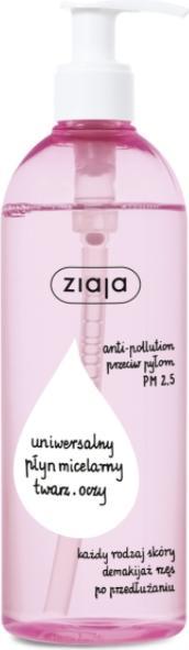 Ziaja Universal micellar liquid for face and eyes 390ml (Reinigungsmilch, 390 ml)