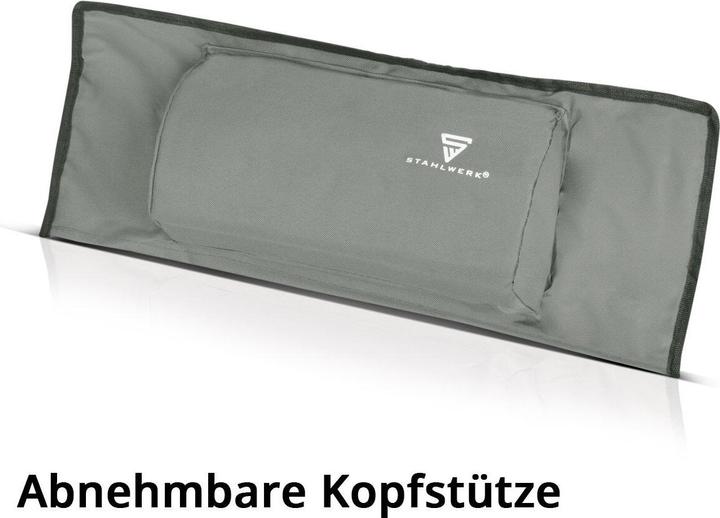 Image du produit Stahlwerk Chaise de camping Chaise de jardin Chaise pliante Chaise de pêcheur Fauteuil pliant