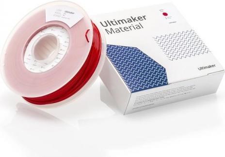 Actual product image Ultimaker PETG - Red - 2.85mm (PETG, 2.85 mm, 750 g, Red)