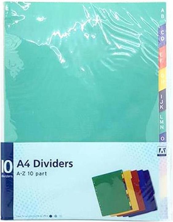 Immagine prodotto Anker Stationery Divisori per indici A4 (confezione da 10)