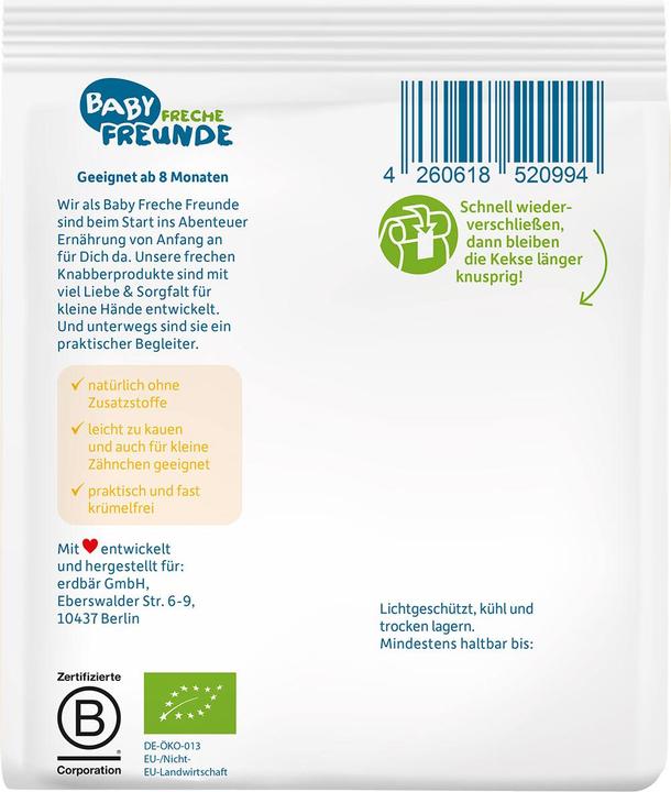Produktbild Freche Freunde Babykekse (100 g)