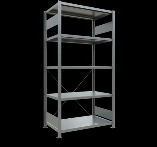 Actual product image Schulte Lagertechnik MULTIplus250 basic racking system with cross braces
