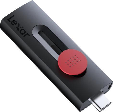 Image du produit Lexar Lecteur USB JumpDrive D300 de 128 Go (128 Go, USB 3.2)