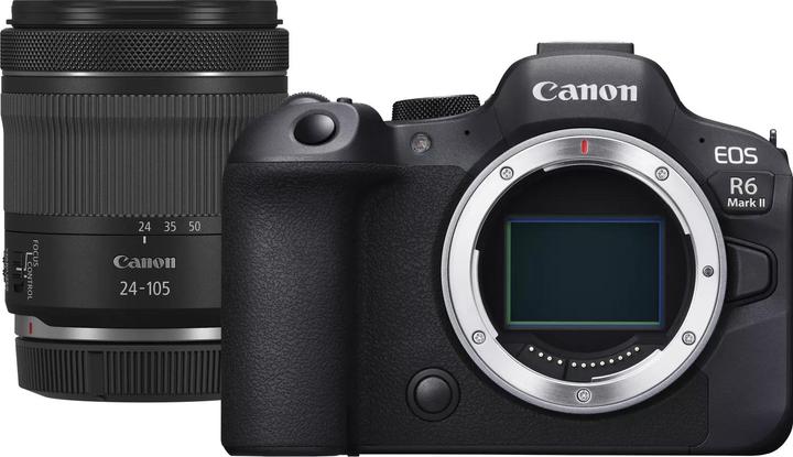 Canon EOS R6 Mark II Kit (24 - 105 mm, 24.20 Mpx, Vollformat)