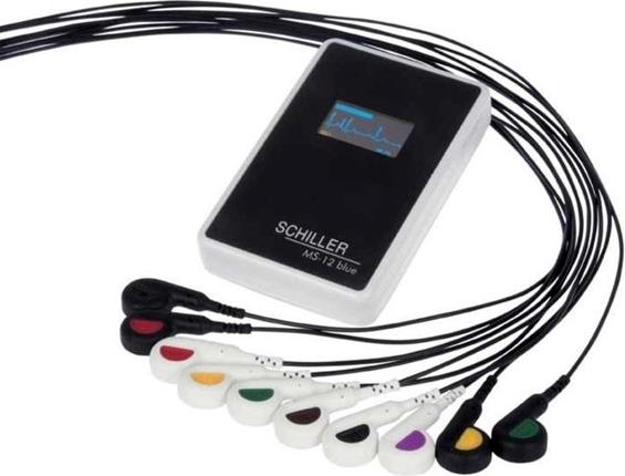 Actual product image Digital resting ECG CS104 MS12 Blue - Without interpretation option