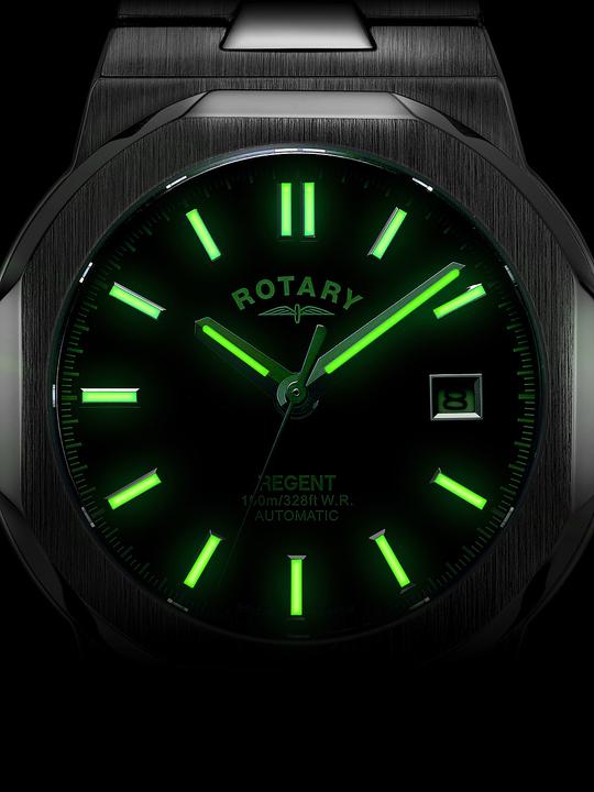 Image du produit Rotary GB05410/24 Regent automatique 40mm 10ATM (Montre analogique, 40 mm)