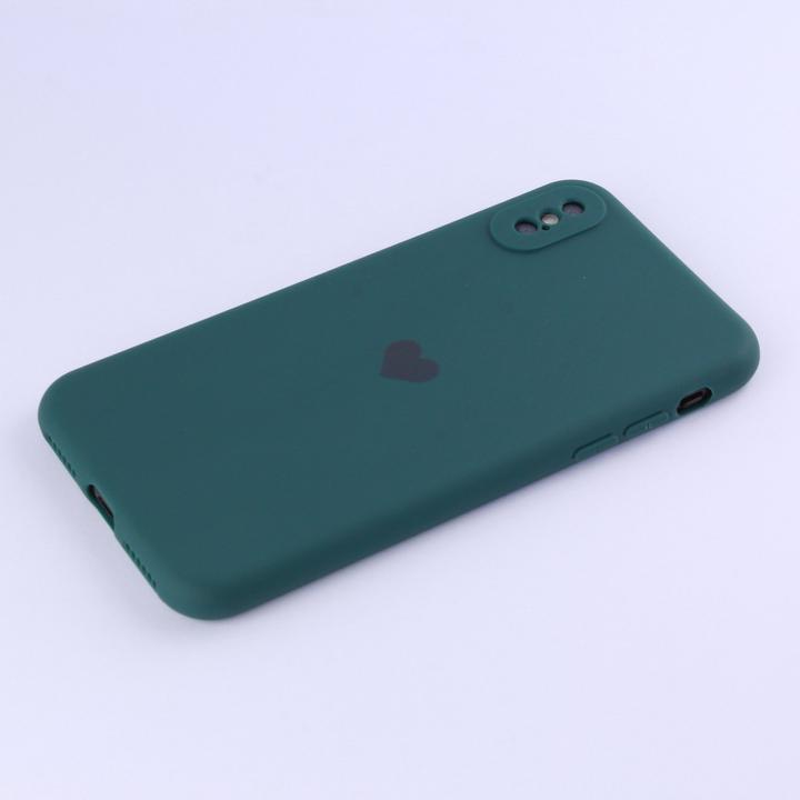Produktbild PhoneLook Hülle Silikon Mat Herz (Apple iPhone XR)