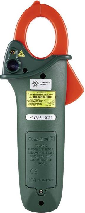 Actual product image Extech EX623A Current clamp digital IR thermometer CAT III 600V Display (counts): 6000 (CAT III 600V)