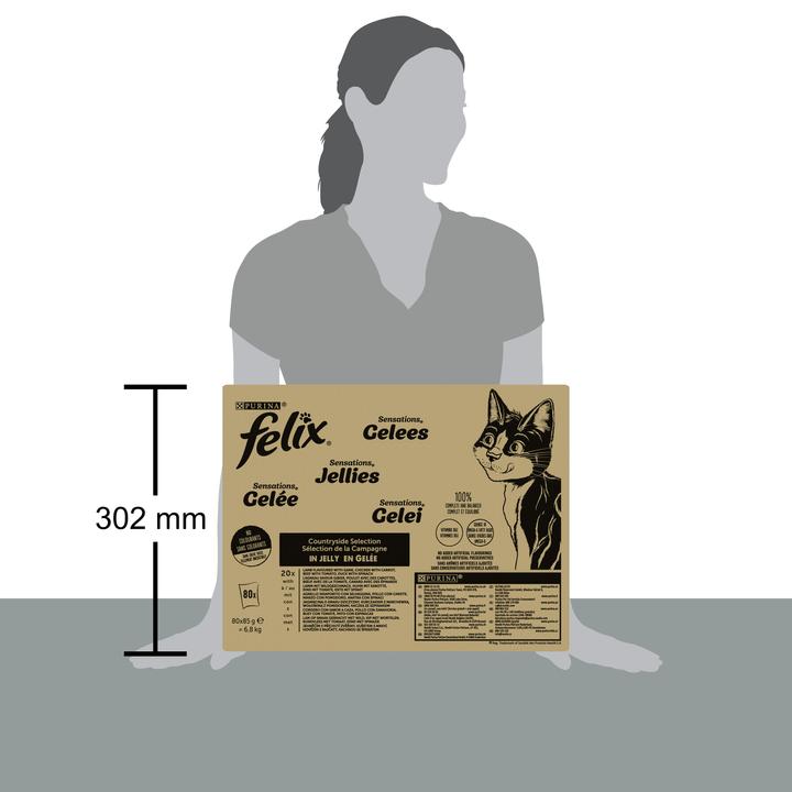 Image du produit Felix Sélection Countryside (Adulte, 80 pcs, 7600 g)