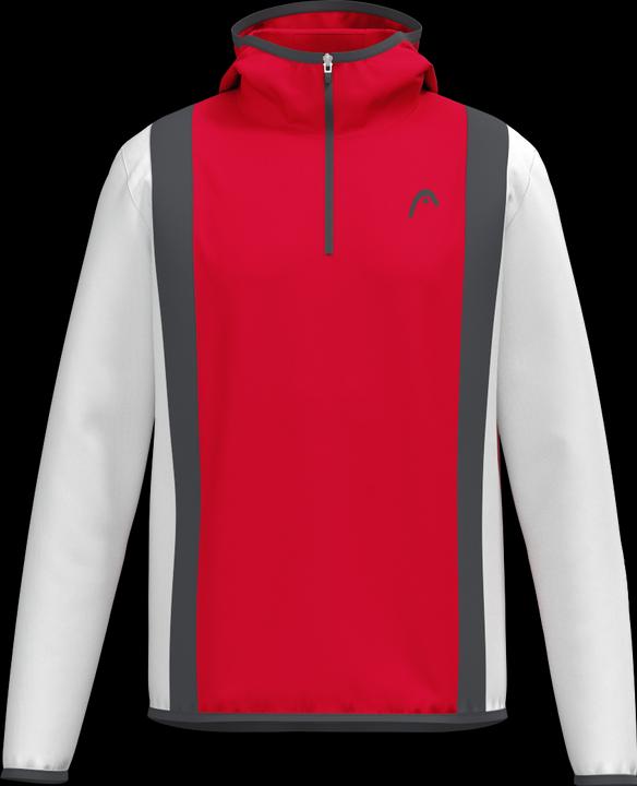 Head Club 25 Tech Hoodie Damen Rot/Weiss